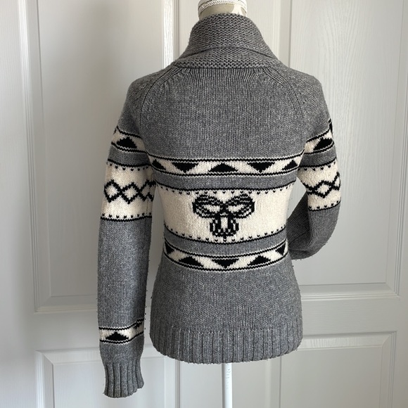 Aritzia TNA Sea to Sky Lambswool Zip Cardigan -Small fit! - Picture 8 of 12